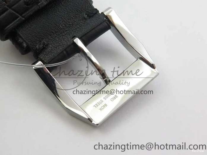 MIROTIME 0723 Affordable Mark XVII IW326501 FKF 1:1 Best Edition Black Dial on Black Leather Strap 7131